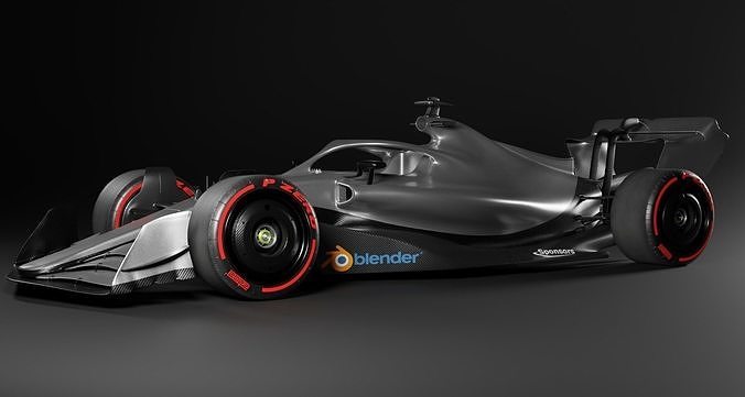 3D model F1 2022 Livery Template VR / AR / low-poly | CGTrader