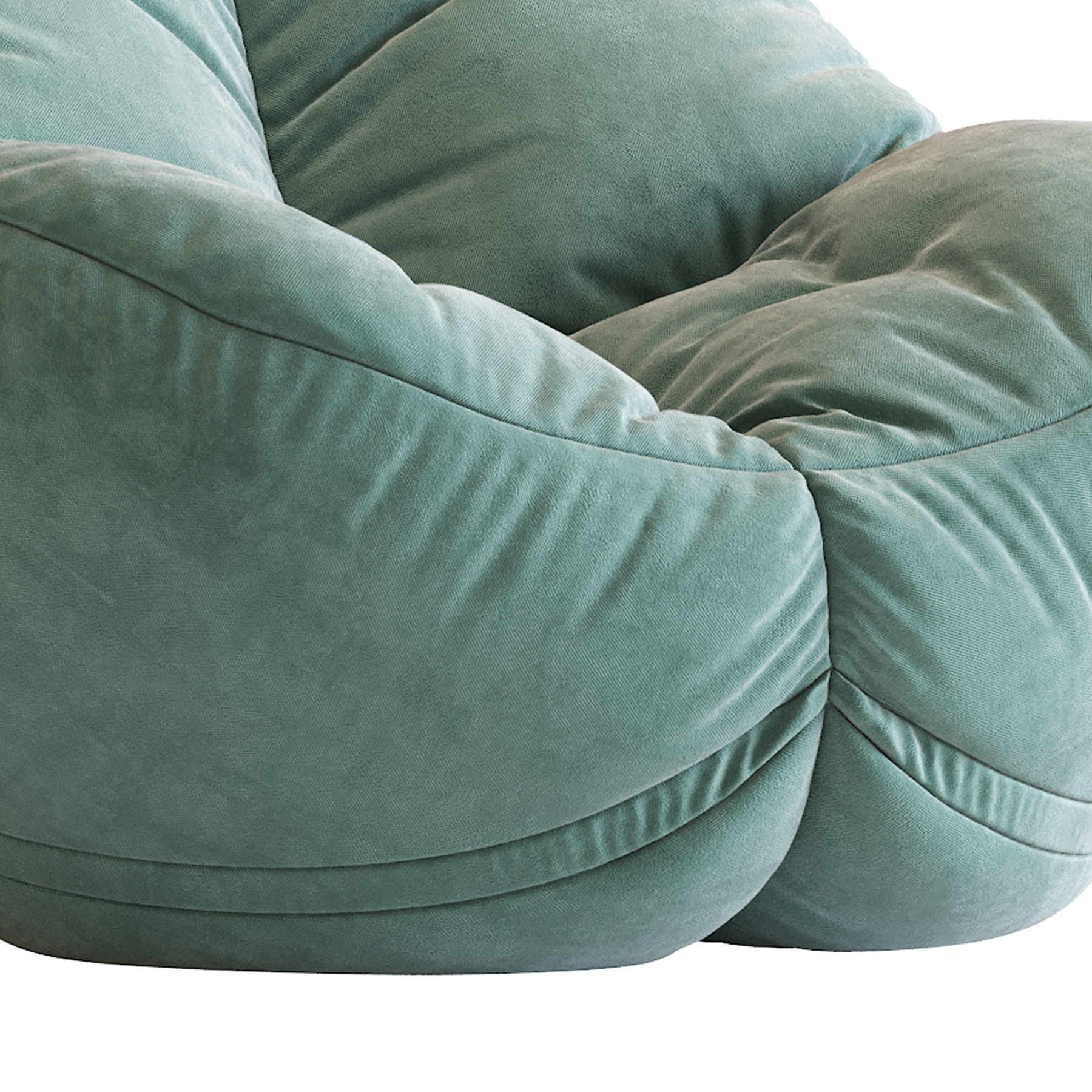 Cloth Bean Bag Chair 3D model CGTrader