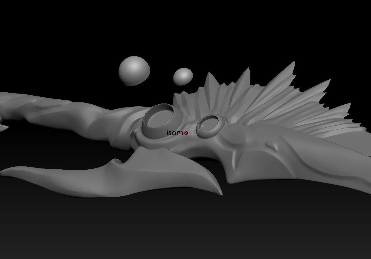 Bastard Sword of Divine Light for FFXIV Cosplay Prop of Hydaelyn 3D