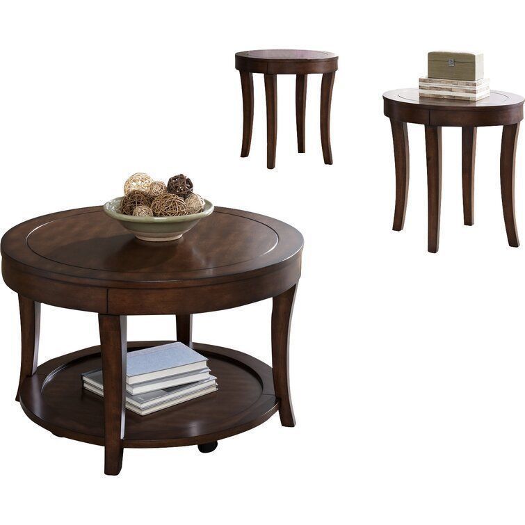 Earline Coffee Table Set 3D model CGTrader