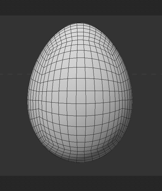 3D model Chicken Egg lowpoly 3D model with realistic 4k texture VR