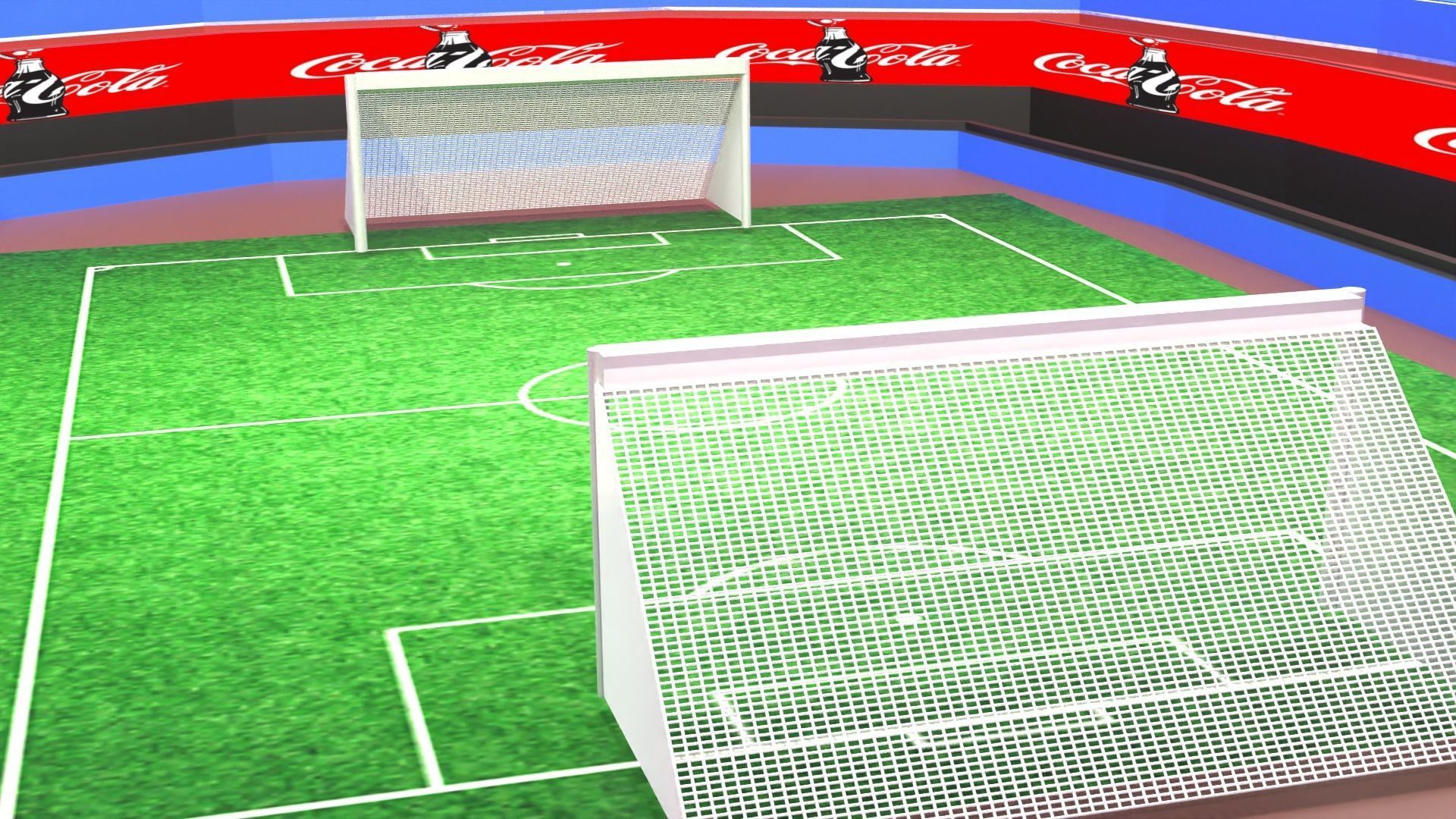 SoccerStadium 3D Model free 3D model CGTrader