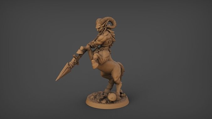 Centaur figurine 3D model 3D printable | CGTrader