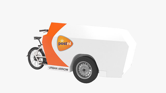 3D Urban Arrow Tender PostNL 3D model