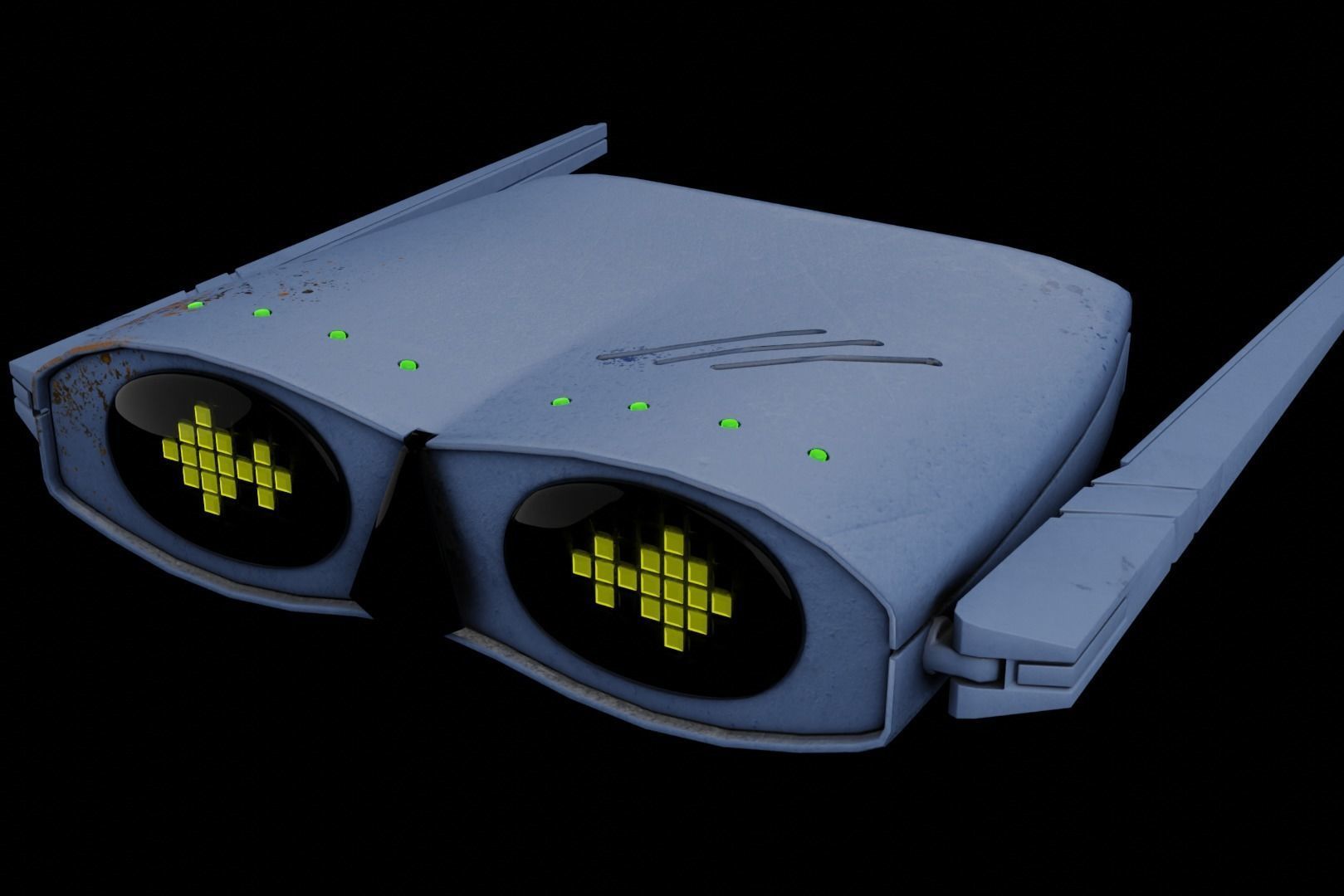 WIFI Router Robot Drone 3D model | CGTrader