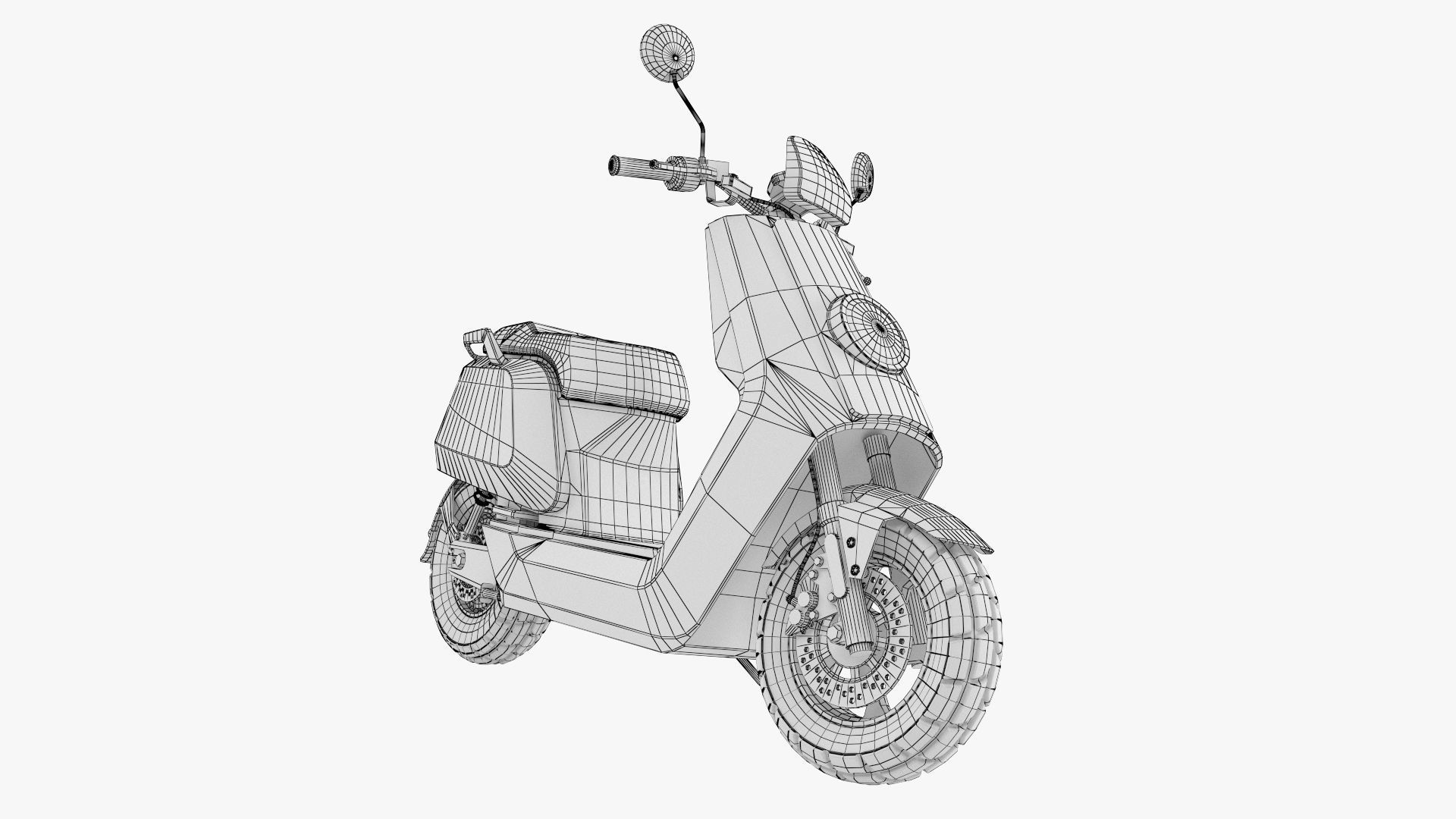 3D model Electric Scooter Check VR / AR / lowpoly CGTrader