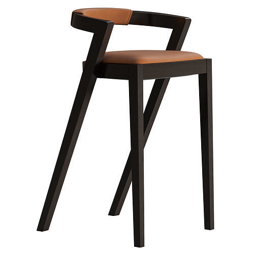 String Barstool 3D model CGTrader