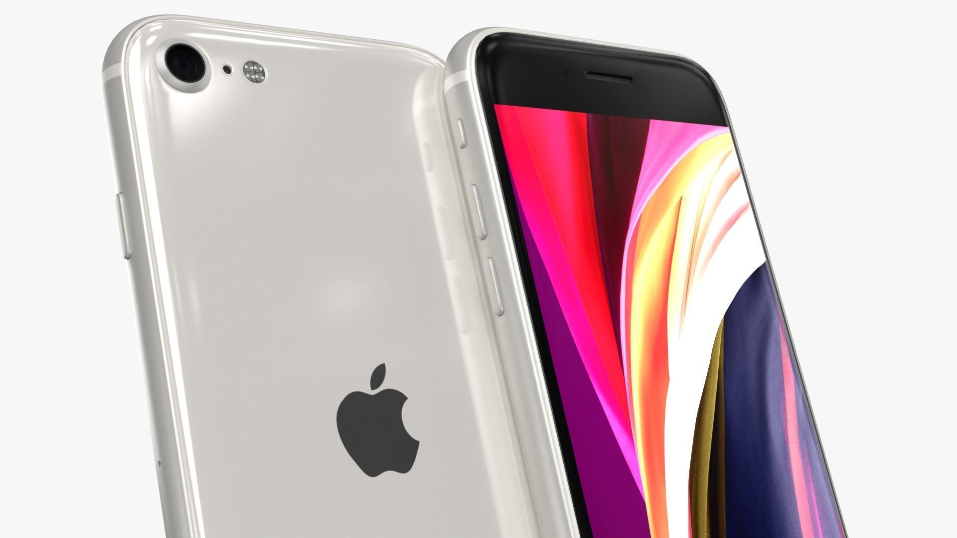 3D model iPhone SE Starlight 2022 VR / AR / lowpoly CGTrader