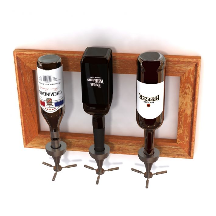 Kitchen Bottle Tap 3D model CGTrader