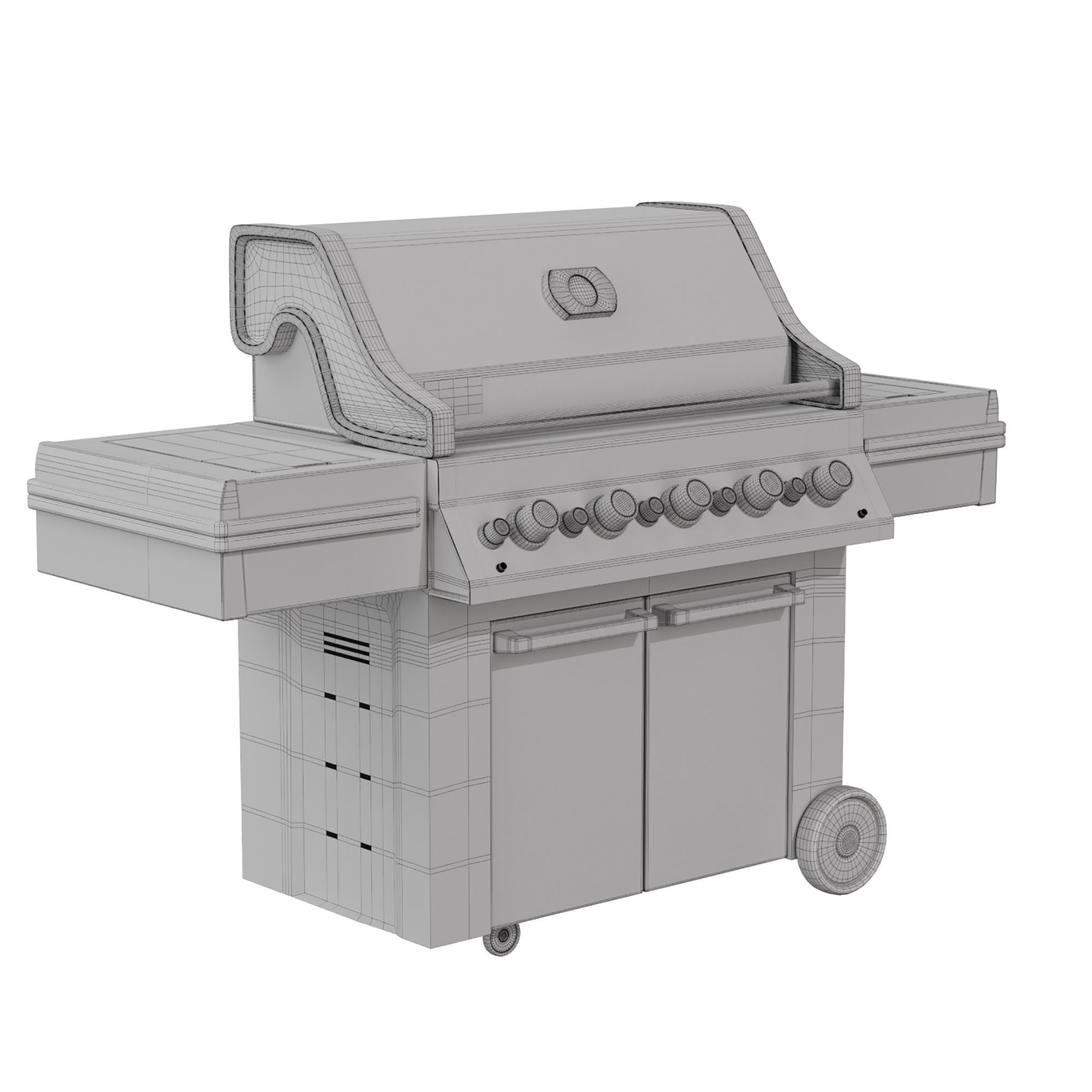 Napoleon Grill 3D model CGTrader