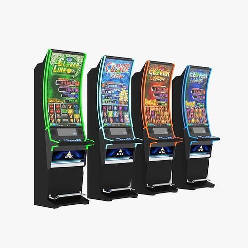 apex clover slot machine 3D model