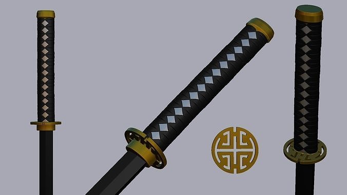 Katana free 3D model 3D printable | CGTrader