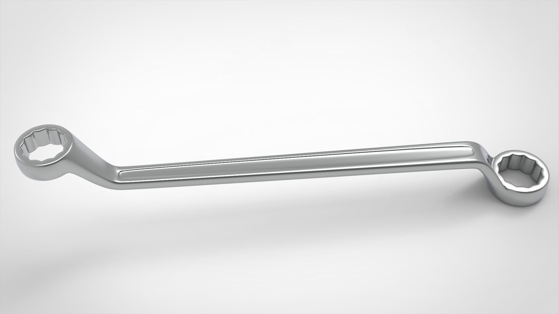 Box Wrench 3D model CGTrader
