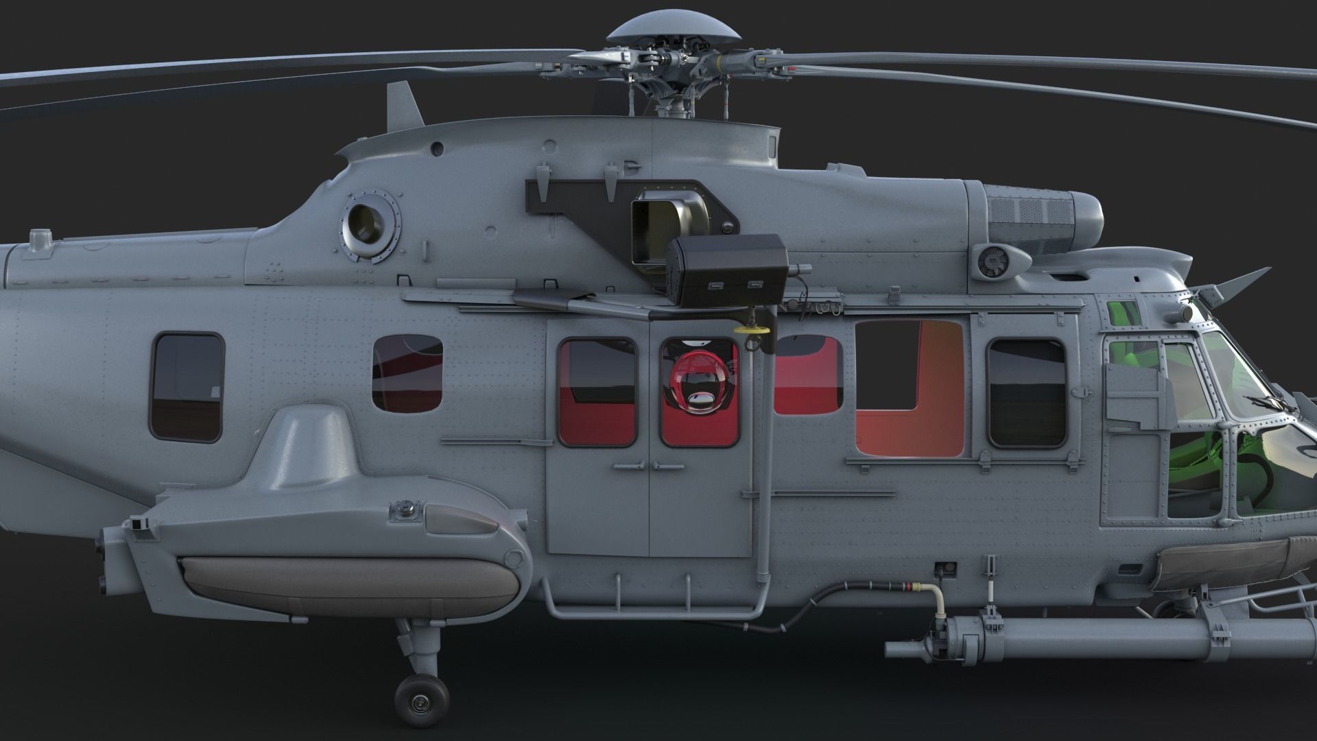 Maquette Hélicoptère EC-725 Caracal – Échelle 1/72 – AMC – NEUF
