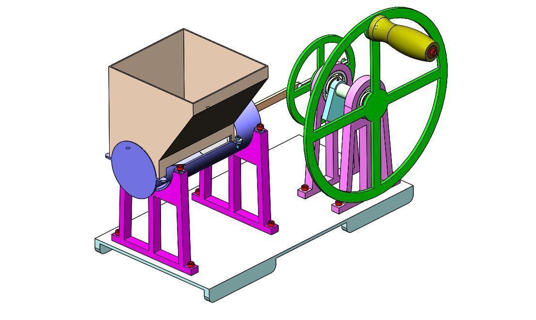CAN CRUSHER SOLIDWORKS FILE 3D model 3D printable CGTrader