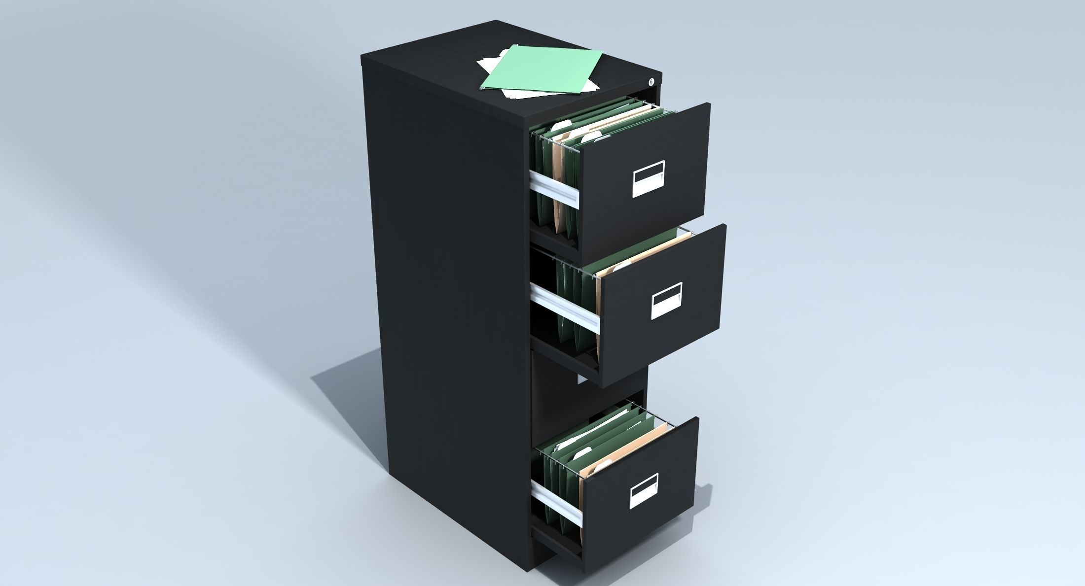 Office Filing 3D model CGTrader
