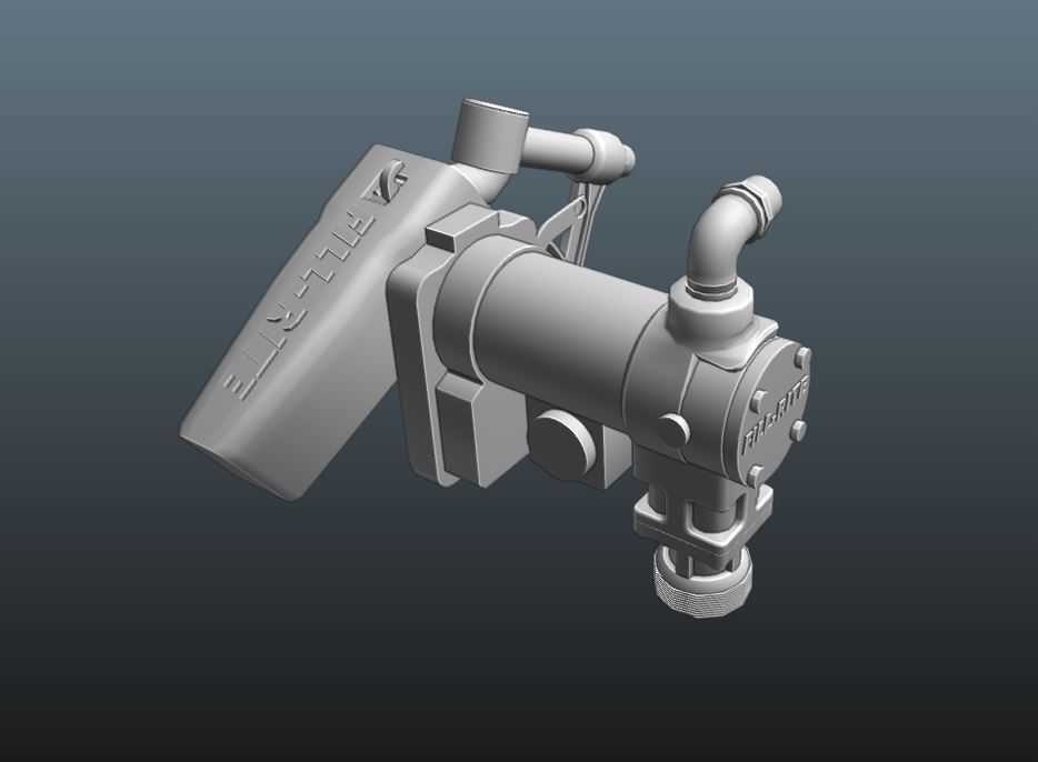FILL-RITE TRANSFER PUMP 3D model | CGTrader