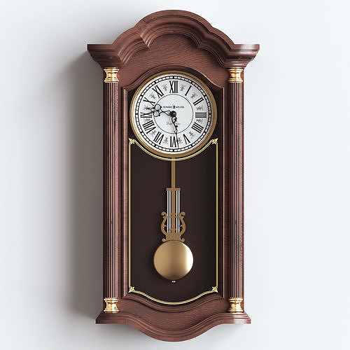 Howard Miller Lambourn I Wall Clock 3D model CGTrader