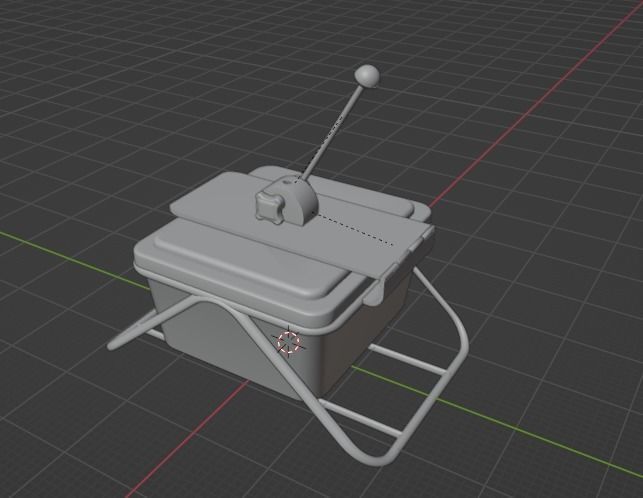 Medical Sharps Container with Hub Cutter 3d Model print ready 3D model ...