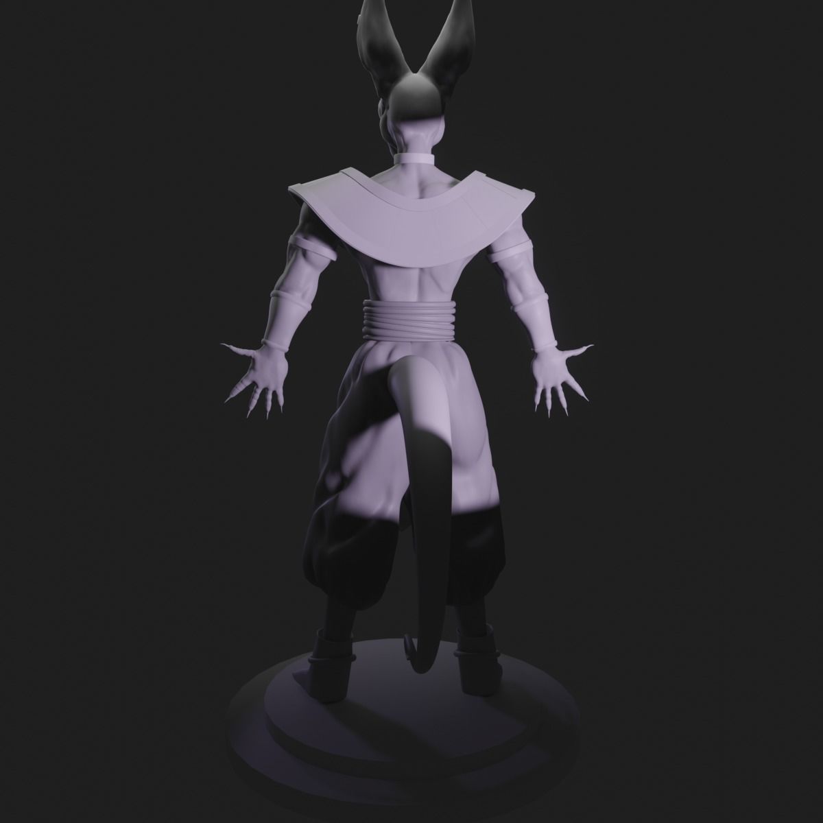 Beerus Model Lord Beerus - God of Destruction 3D model rigged | CGTrader