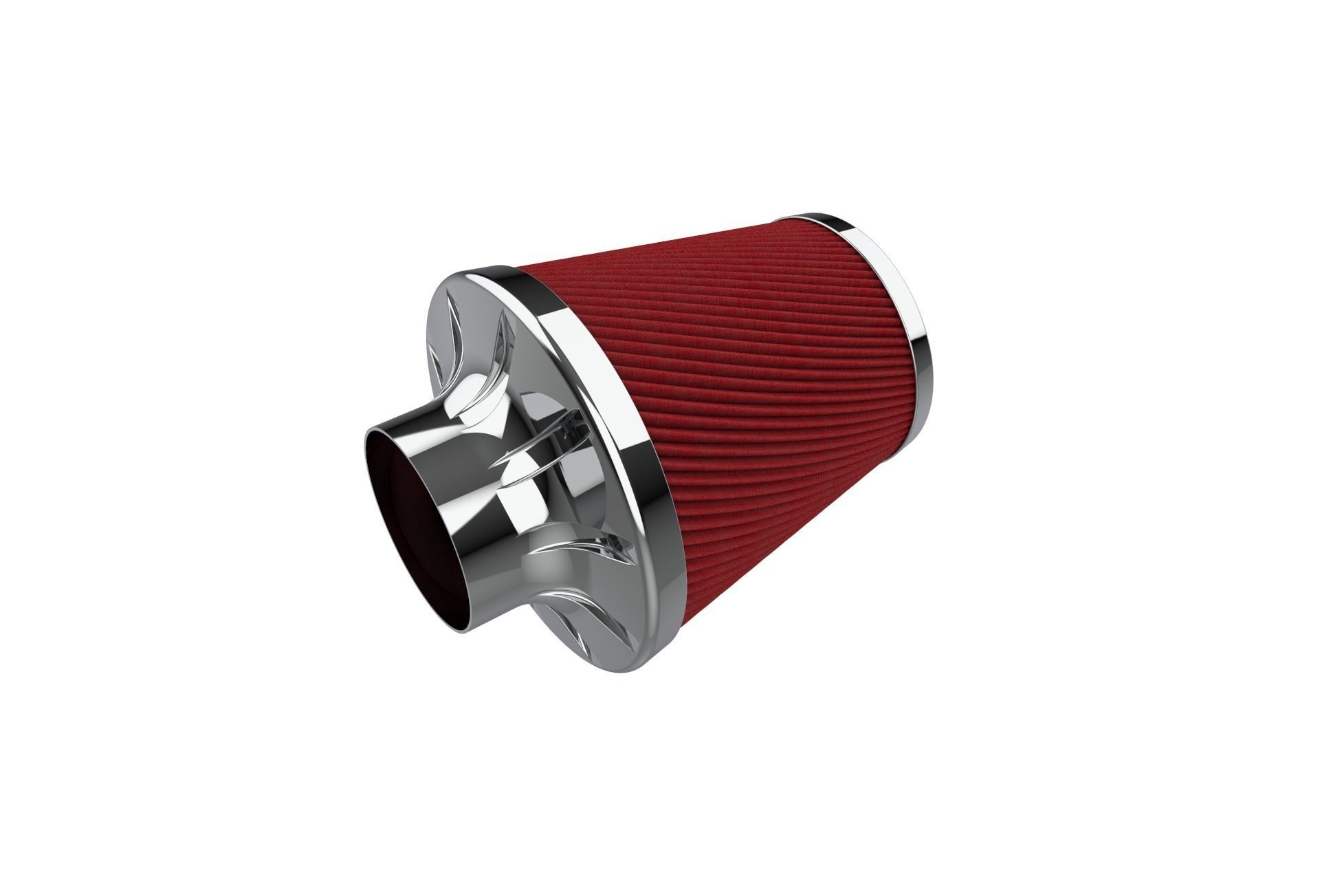 Cold air intake filter 3D model 3D printable CGTrader