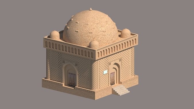 Ismoil somoniy bukhara Uzbekiston 3D MAX 2023 VRAY 8 BY NX 3D model ...