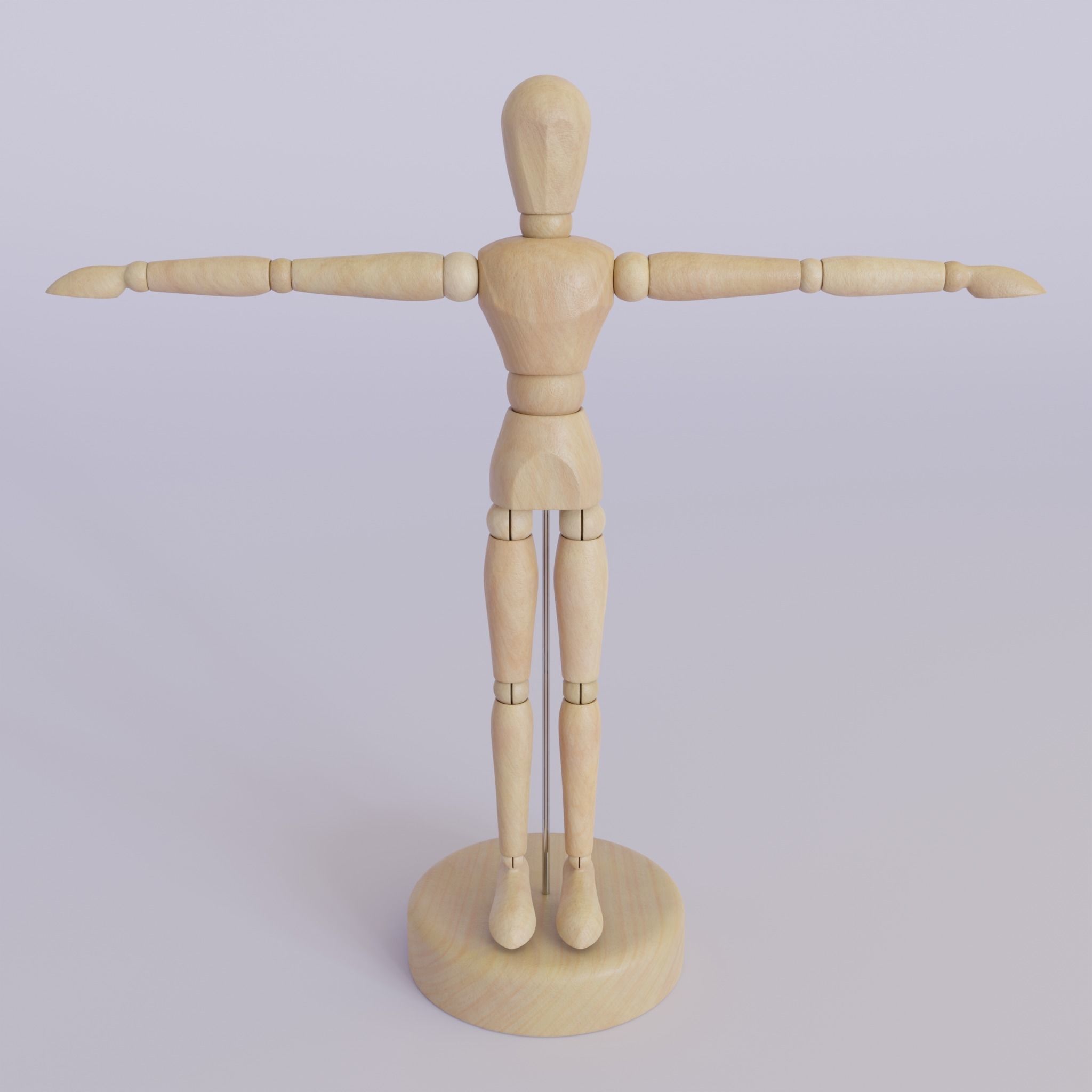 Art Dummy 3D model rigged CGTrader