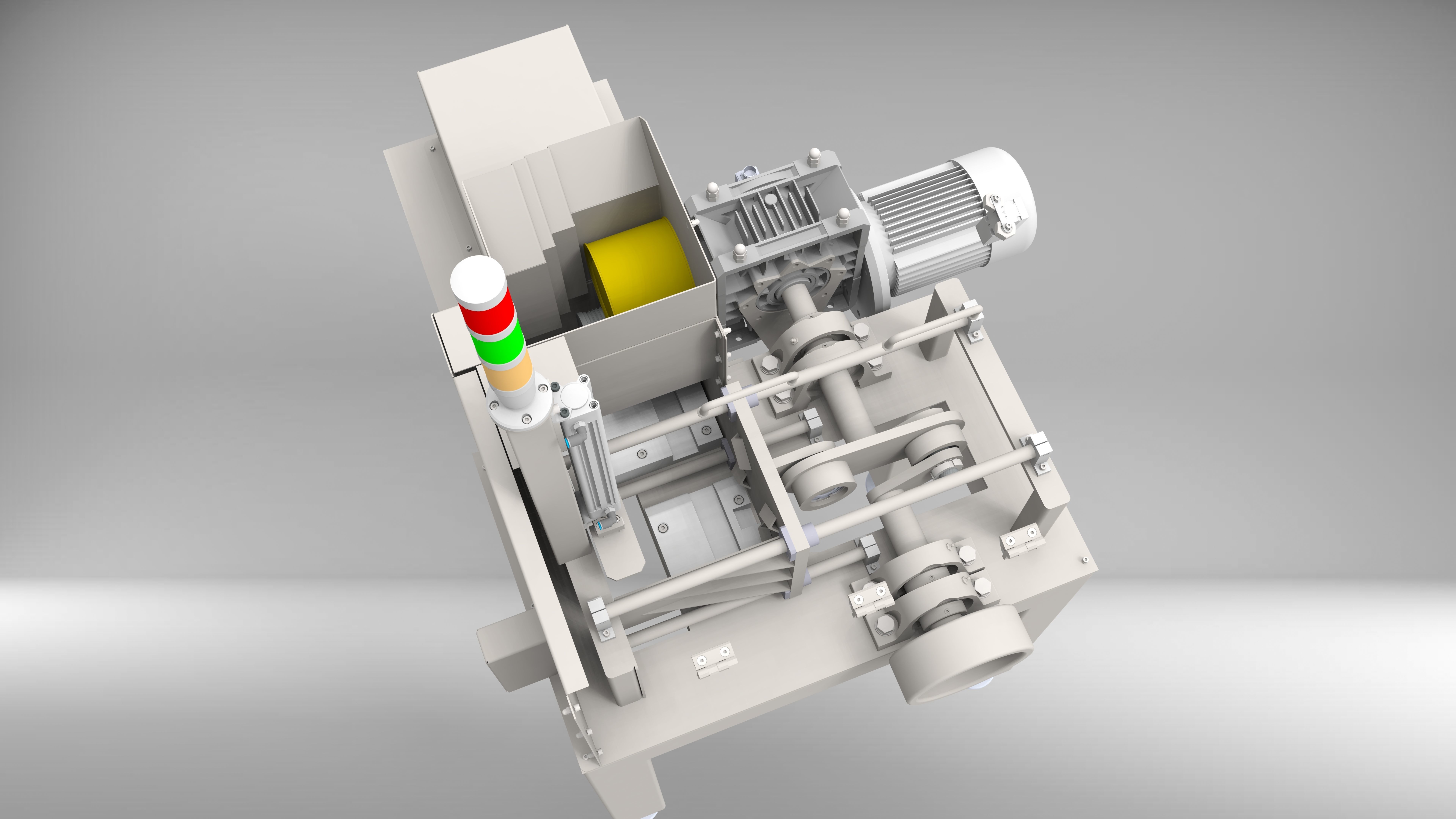Mechanical Can Crusher 3D model CGTrader