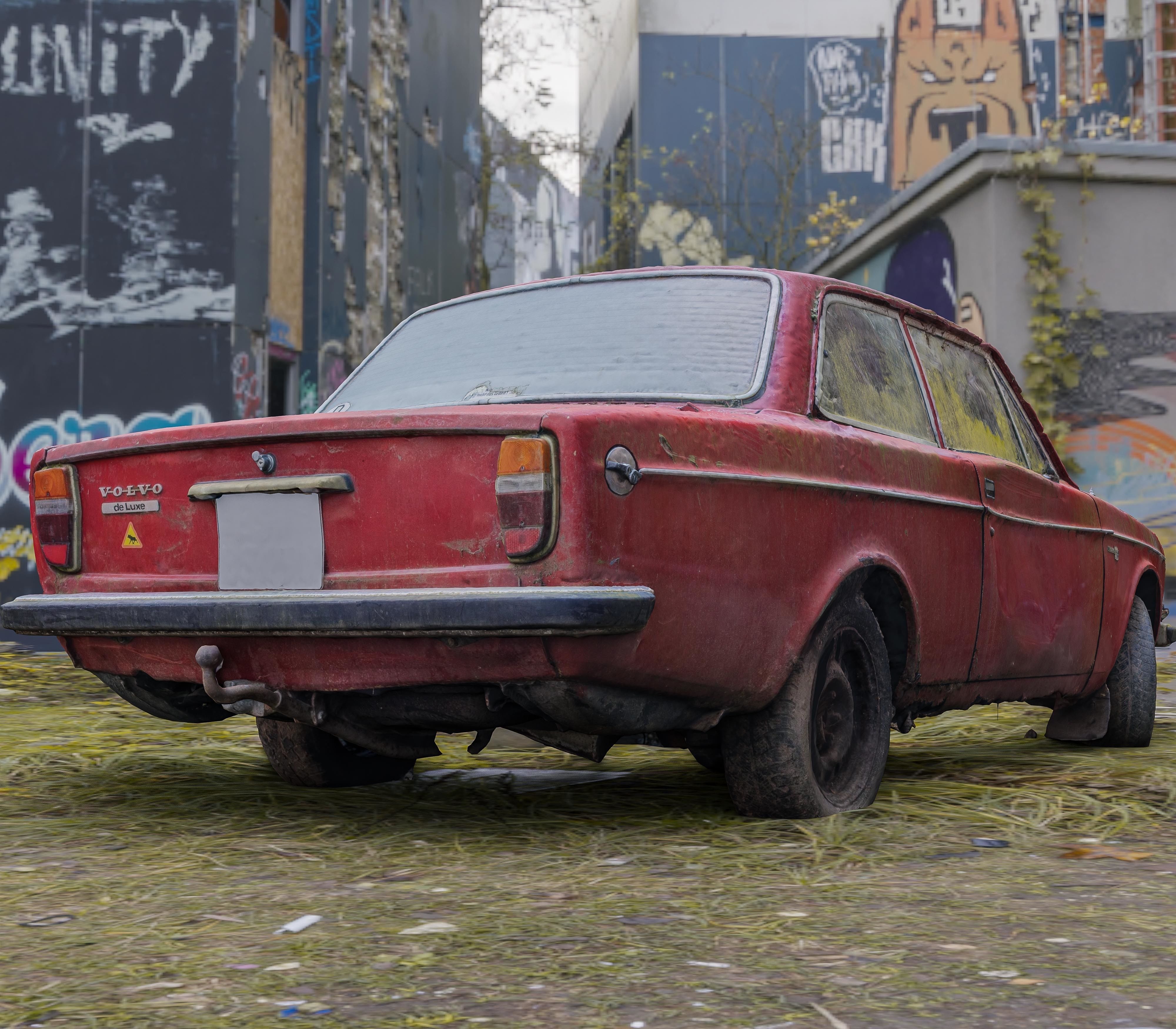 volvo 142 raw scan 3D model | CGTrader