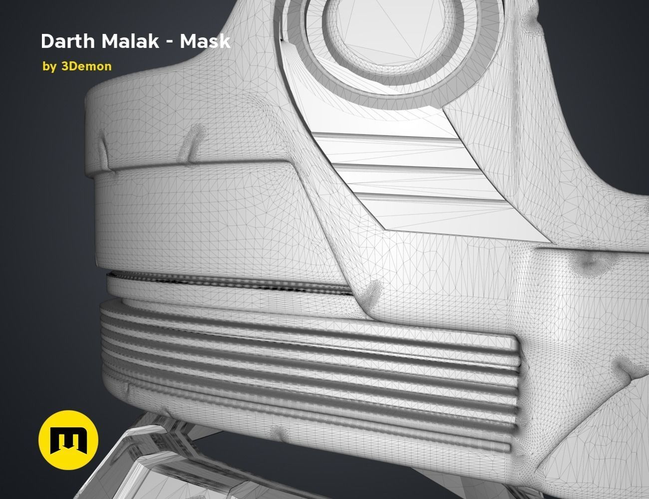 Darth Malak - Armor and Lightsaber Set 3D model 3D printable | CGTrader
