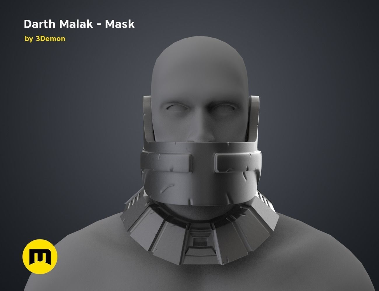 Darth Malak - Armor and Lightsaber Set 3D model 3D printable | CGTrader