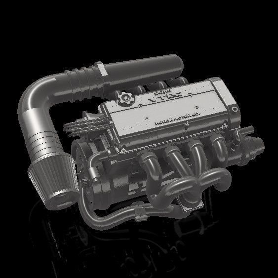 1 24 Scale Engine B18C 3D model 3D printable | CGTrader