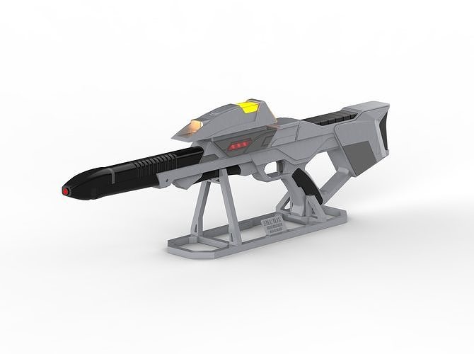 Type 3B Phaser - Star Trek - Printable 3d model - STL files 3D model 3D ...