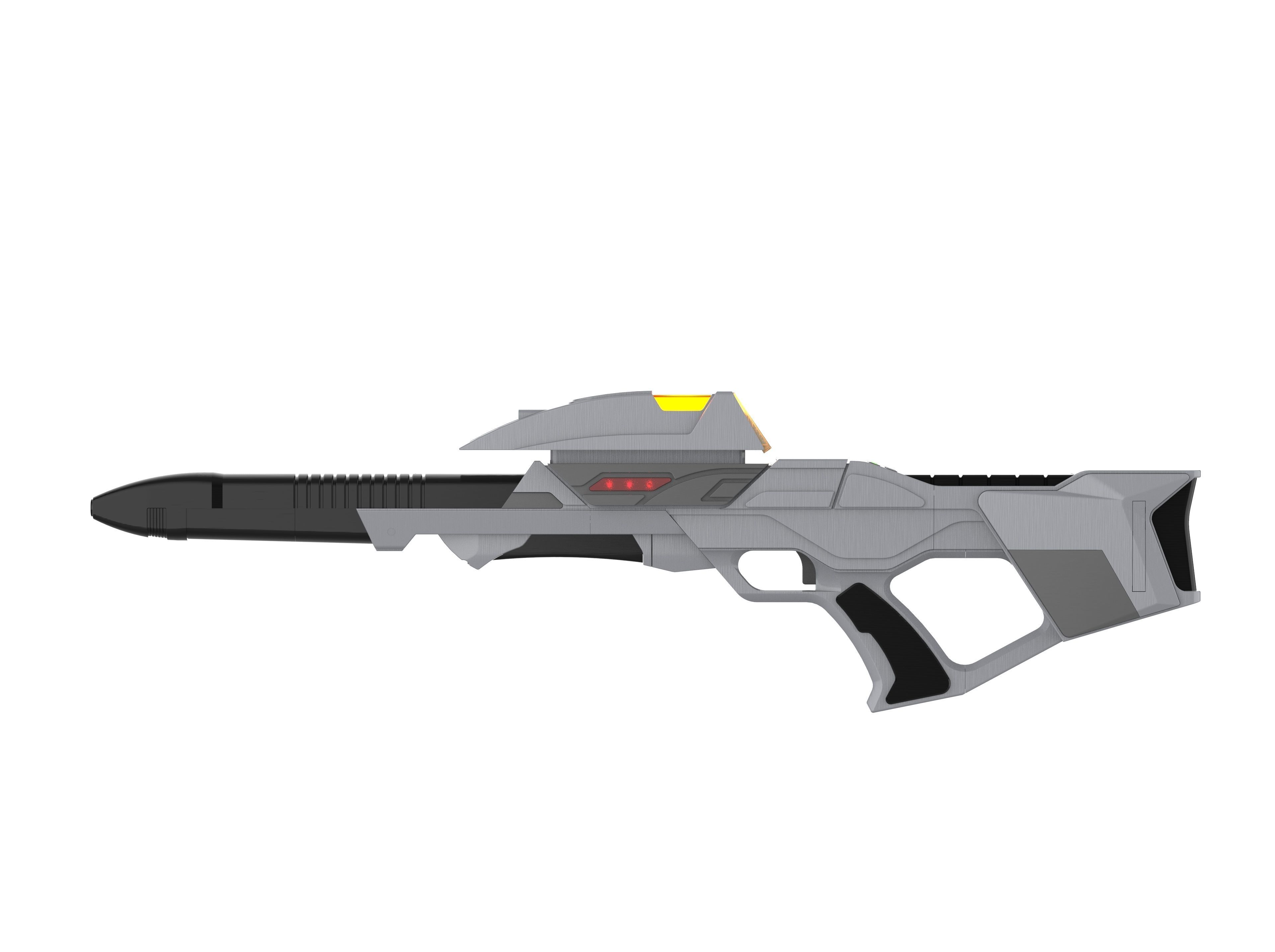 Type 3B Phaser - Star Trek - Printable 3d model - STL files 3D model 3D ...