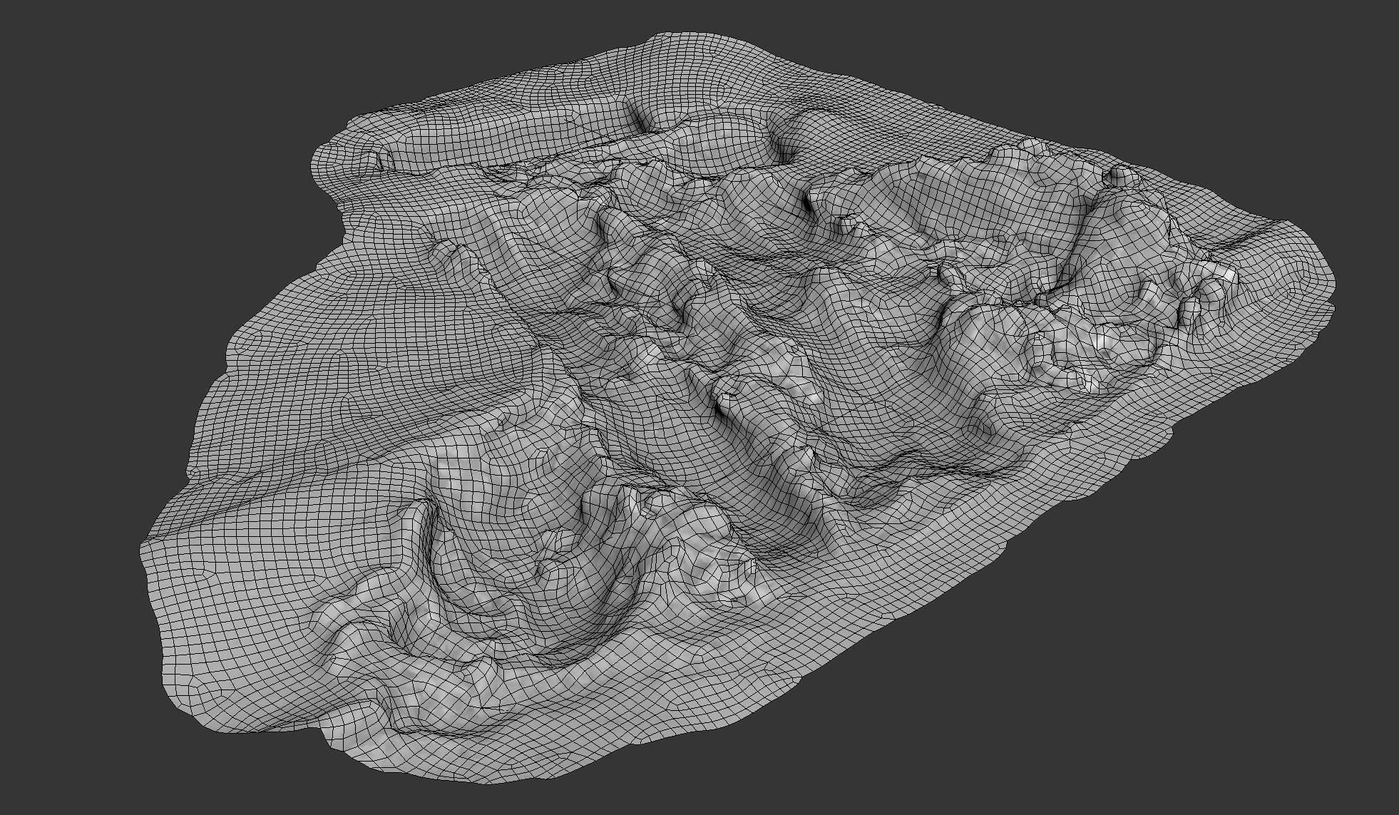 The mud pit 3D model CGTrader