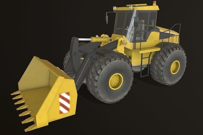 Loader M Low-poly 3D model