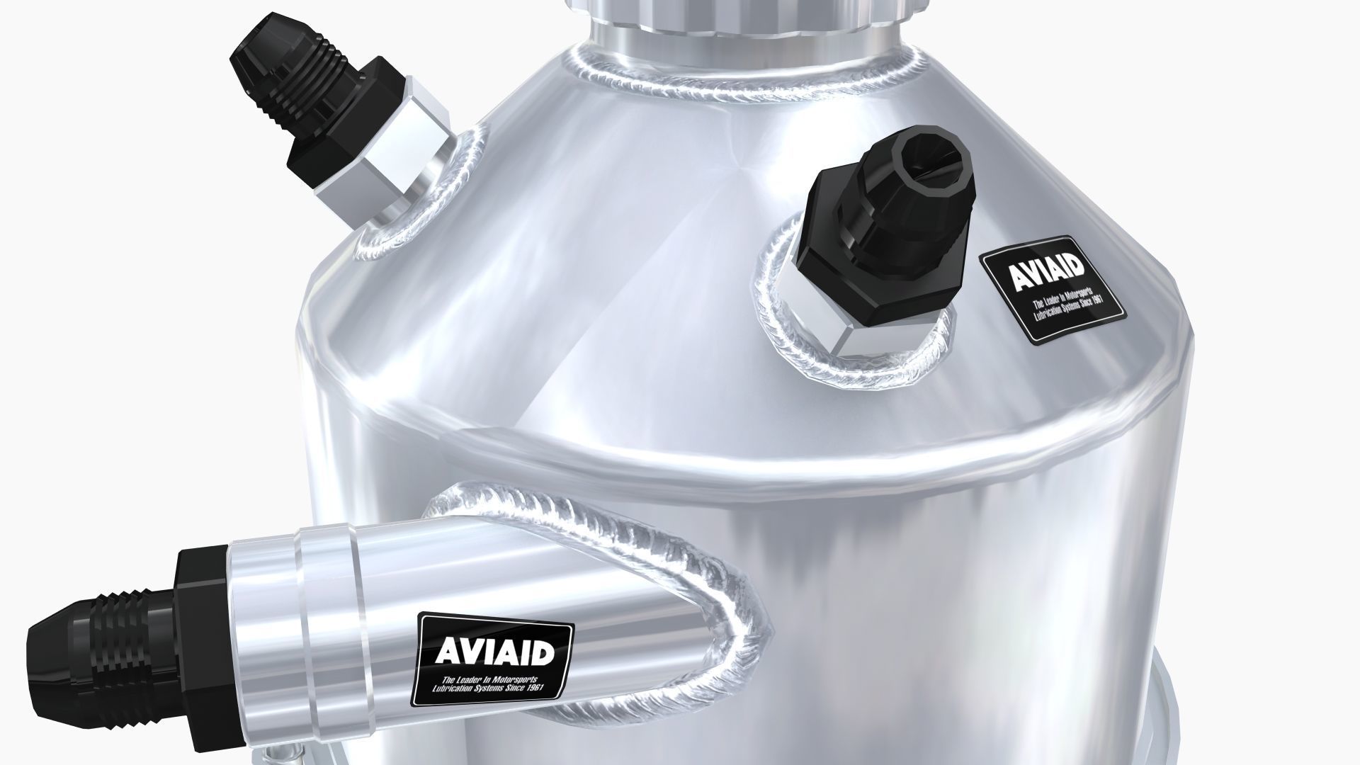 3D model Aviaid Dry Sump Oil Tank VR / AR / lowpoly CGTrader