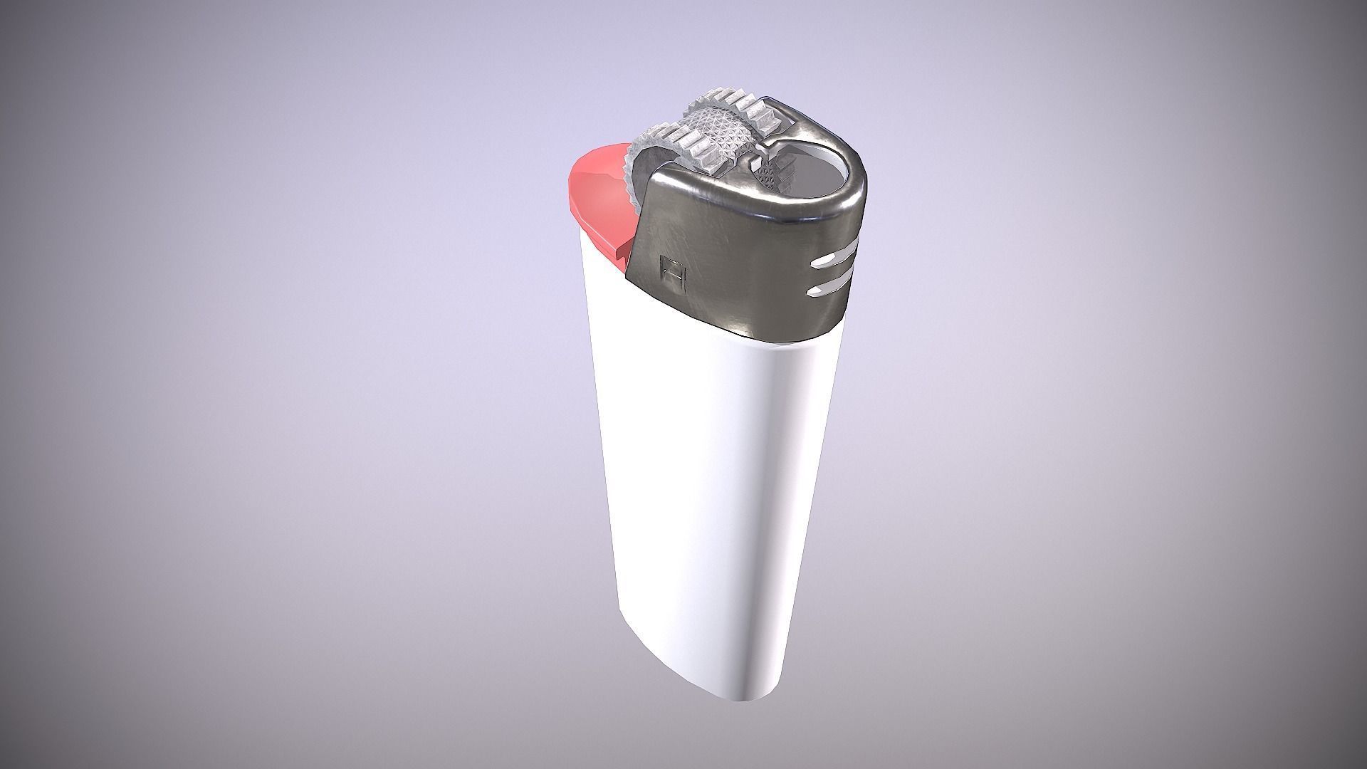 3D model Disposable lighter universal tool gameready Lighters PBR VR