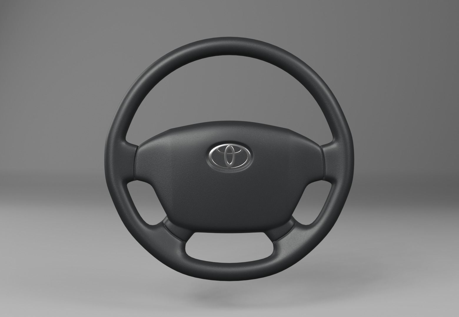 Toyota Steering Wheel 3D model CGTrader