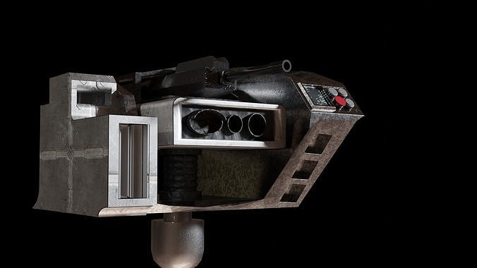 3D model wapons star wars machine VR / AR / low-poly | CGTrader