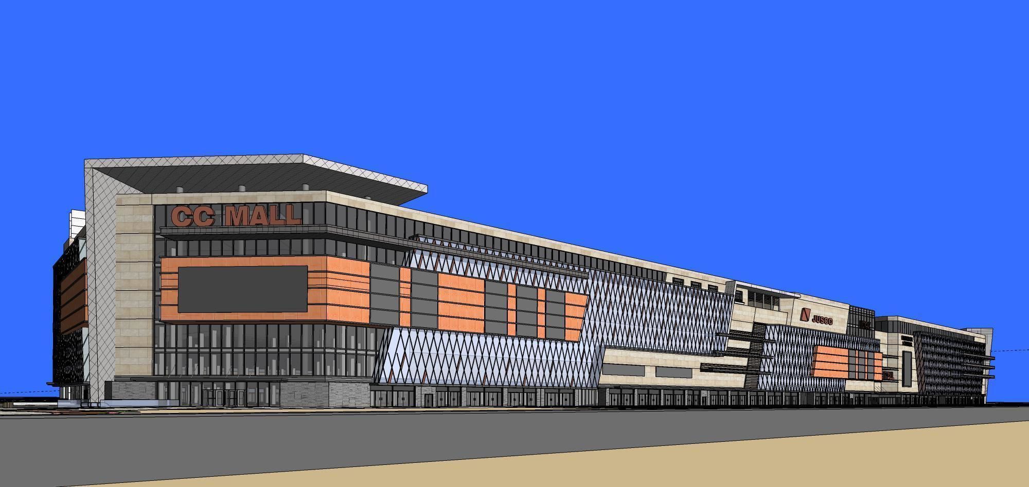 Sketchup Shopping Center 269 3D model | CGTrader