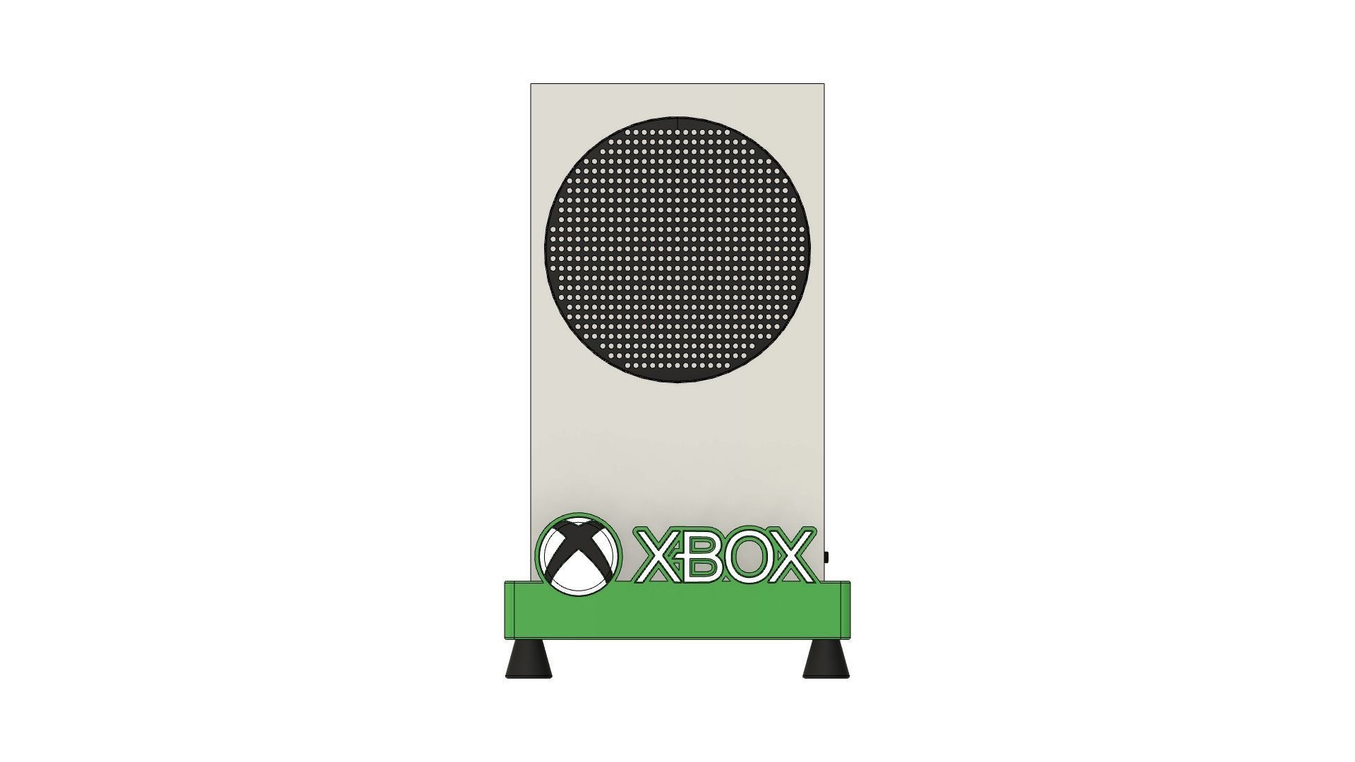 Xbox Series S Stand Console 3D model 3D printable CGTrader