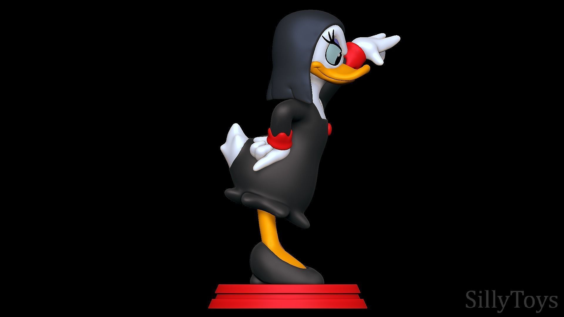 Magica De Spell Darkwing Duck 3D model 3D printable CGTrader