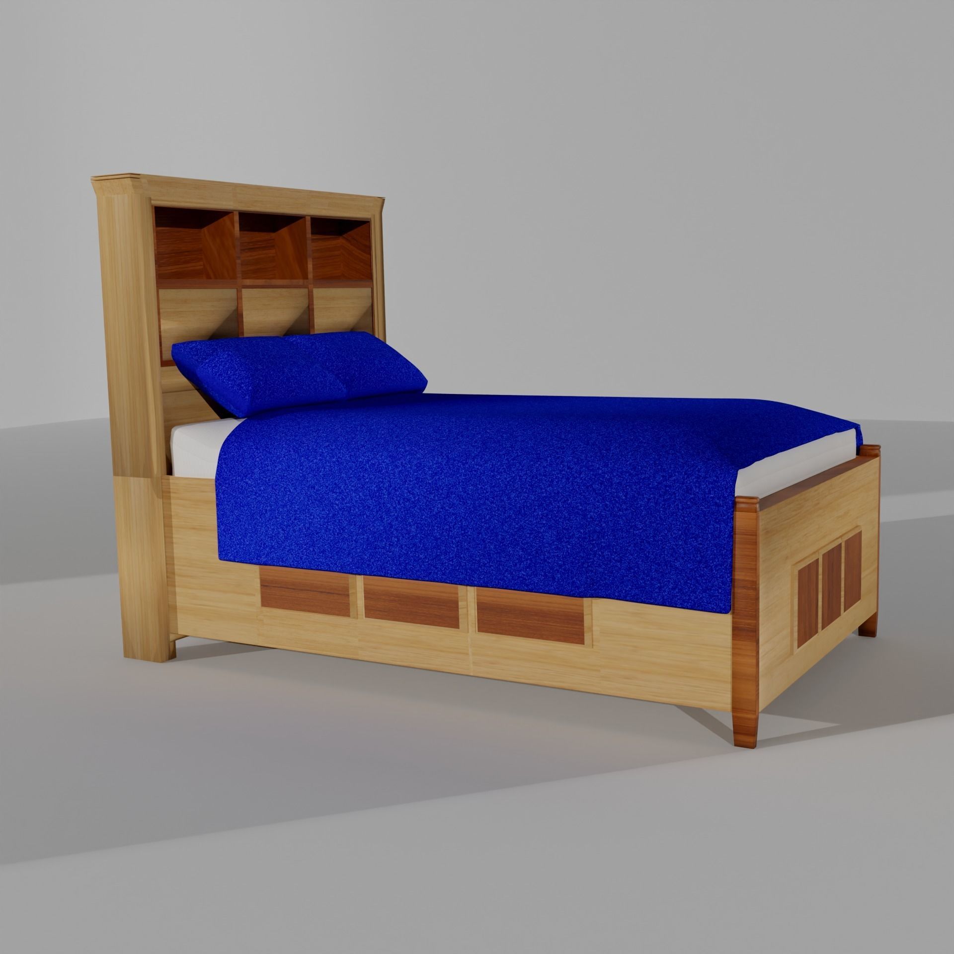 BED FOR BEDROOM free 3D model CGTrader