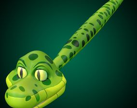 Python snake 3D Models | CGTrader