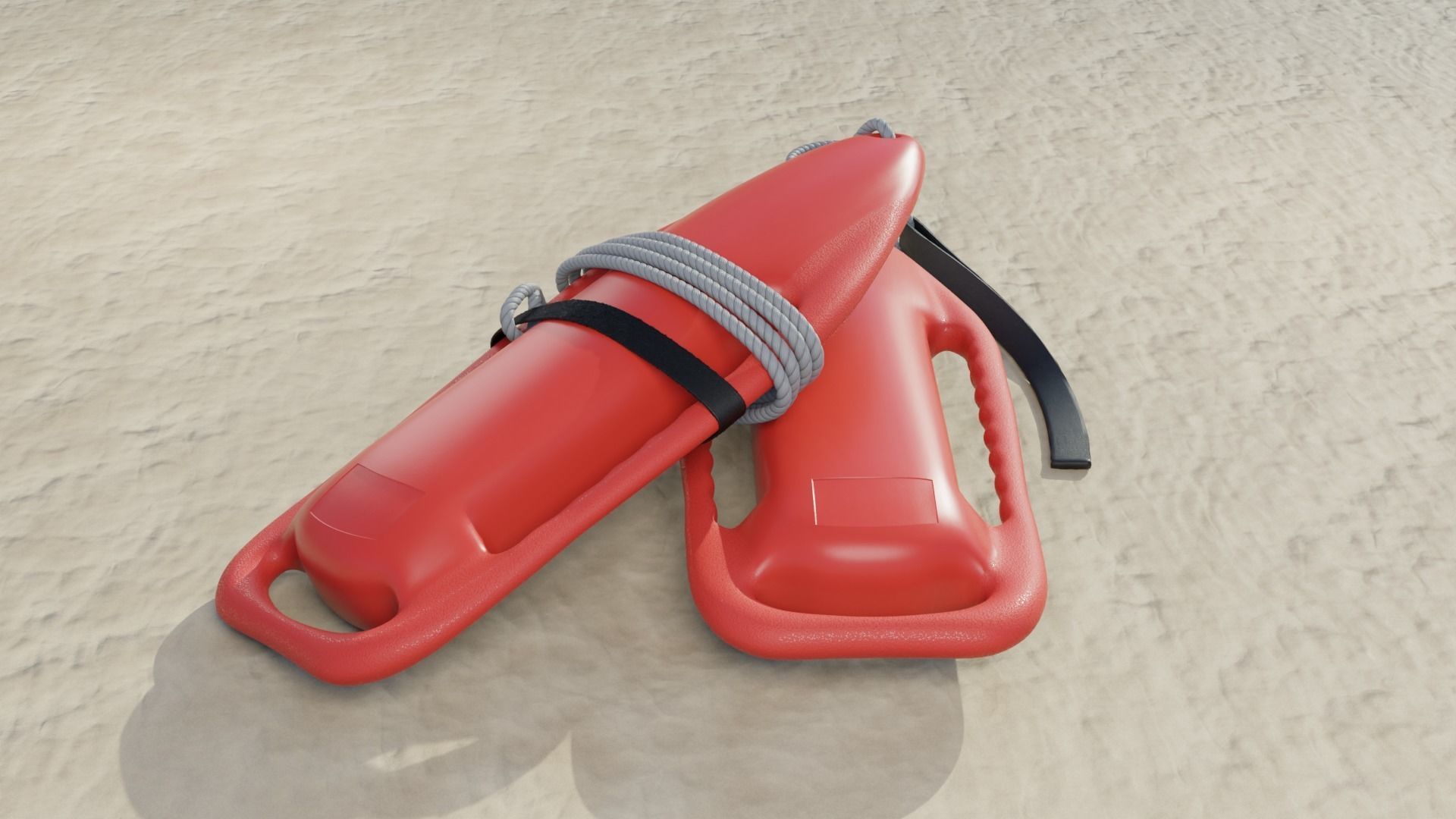 lifeguard torpedo buoy 3D model CGTrader