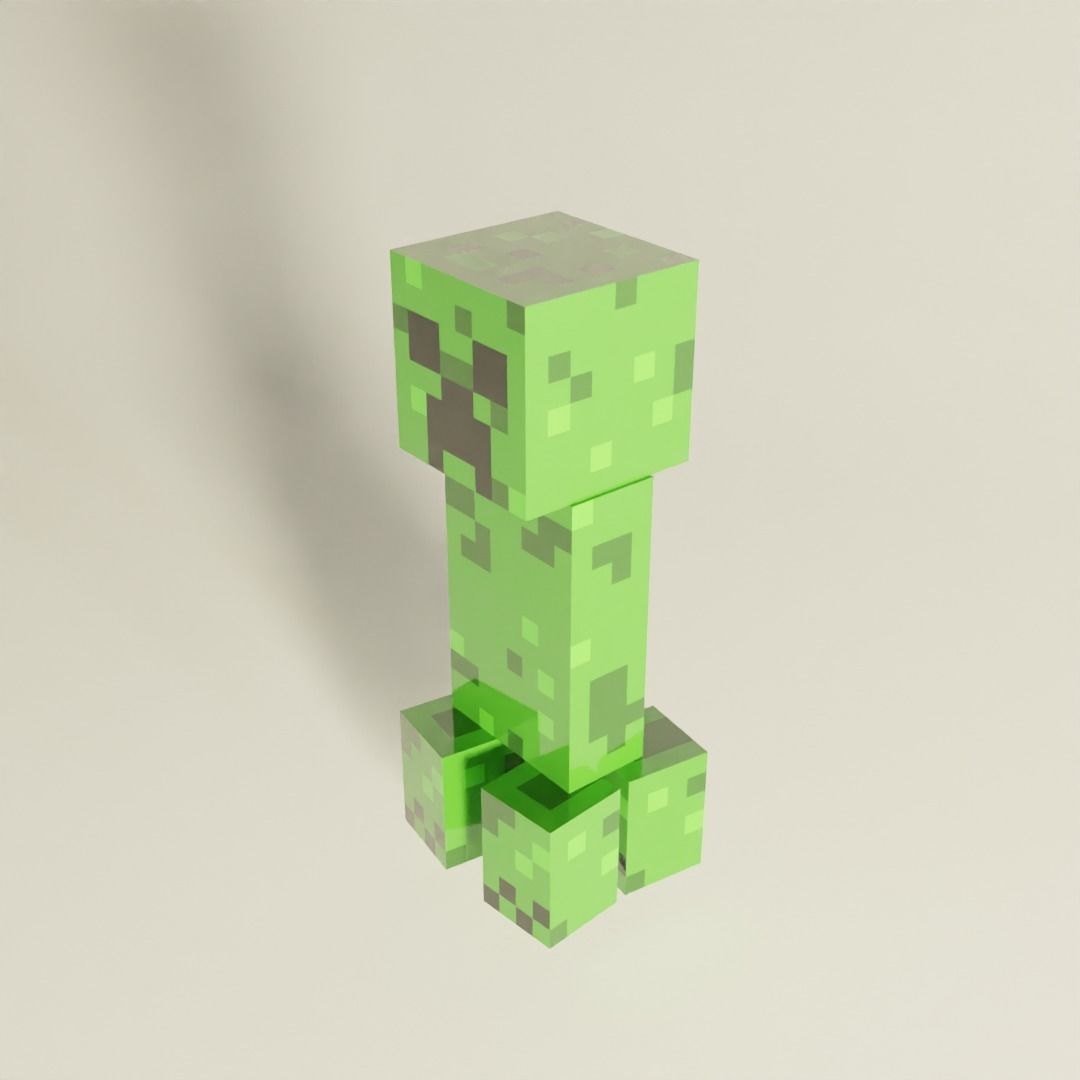 Minecraft Creeper 3D model | CGTrader