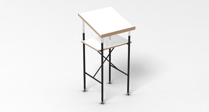 Eiermann Lectern 3D model