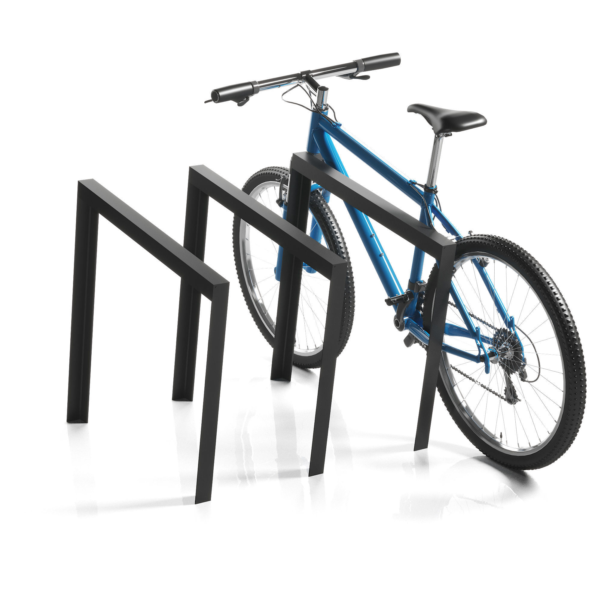 Modern park furniture 3D model CGTrader