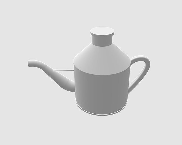 Oil Can 3D model 3D printable | CGTrader